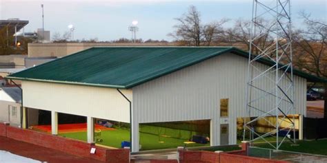 square foot cost metal field house|cost to build indoor sports facilities.